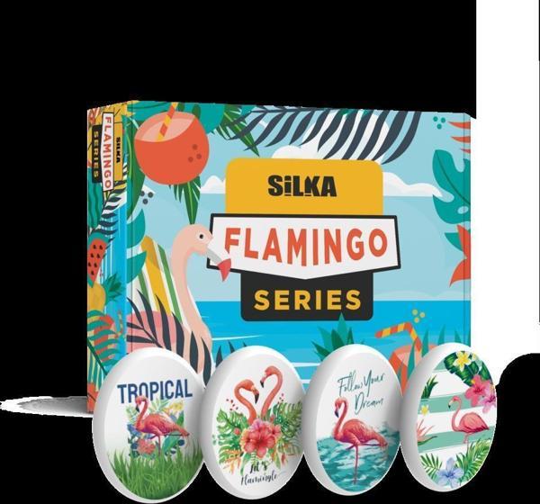 SİLKA SİLGİ FLAMINGO SERİSİ TPR 4 ADET - Image 1