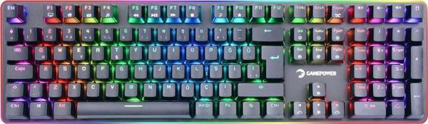 GamePower Saber Full Rgb Blue Switch Gaming Oyuncu Mekanik Klavye Türkçe Q - Image 1