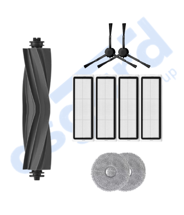 DREAME L20 ULTRA UYUMLU 1 Ana Fırça 2 Yan Fırça 4 Filtre 2 Mop - Image 1