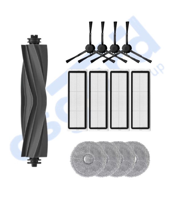 DREAME L20 ULTRA UYUMLU 1 Ana Fırça 4 Yan Fırça 4 Filtre 4 Mop - Image 1