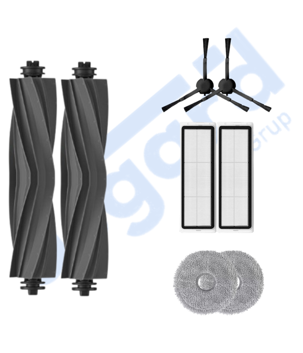 DREAME L20 ULTRA UYUMLU 2 Ana Fırça 2 Yan Fırça 2 Filtre 2 Mop - Image 1