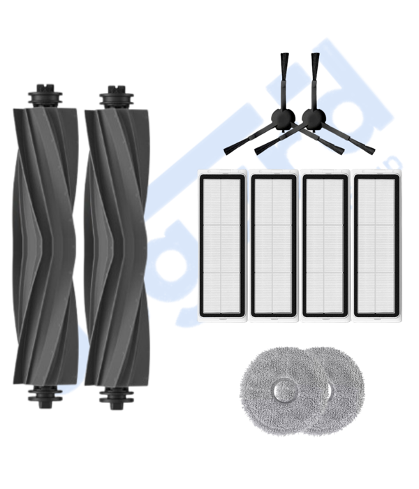 DREAME L20 ULTRA UYUMLU 2 Ana Fırça 2 Yan Fırça 4 Filtre 2 Mop - Image 1