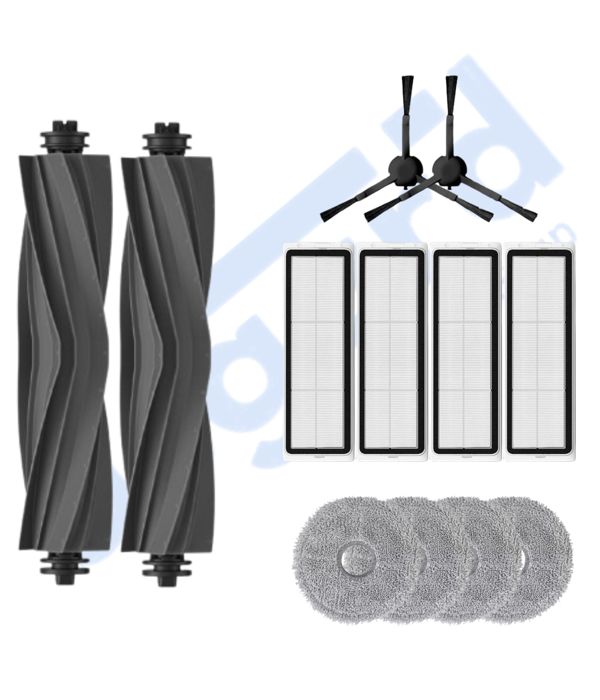 DREAME L20 ULTRA UYUMLU 2 Ana Fırça 2 Yan Fırça 4 Filtre 4 Mop - Image 1