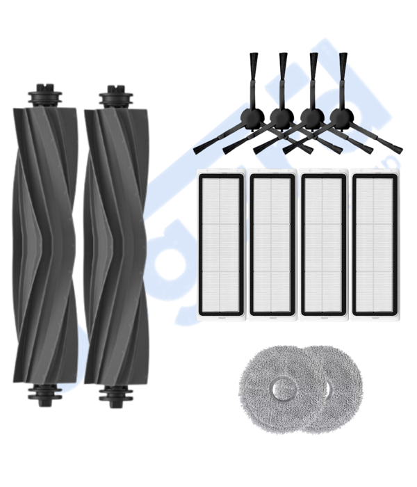 DREAME L20 ULTRA UYUMLU 2 Ana Fırça 4 Yan Fırça 4 Filtre 2 Mop - Image 1