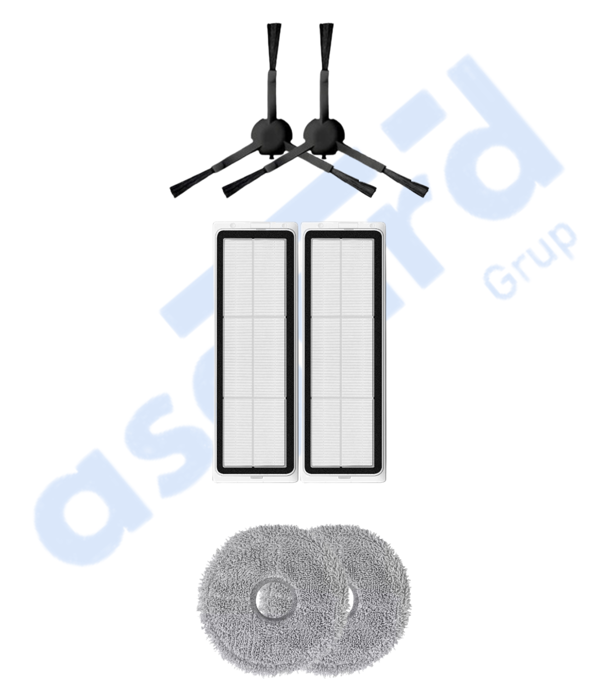 DREAME L20 ULTRA UYUMLU 2 Yan Fırça 2 Filtre 2 Mop - Image 1