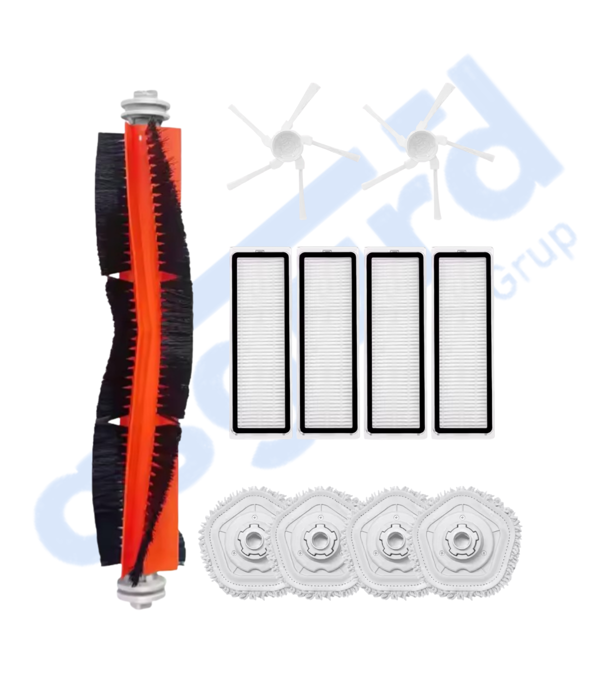 DREAME W10-W10 PRO UYUMLU 1 Ana Fırça 2 Yan Fırça 4 Filtre 4 Mop - Image 1