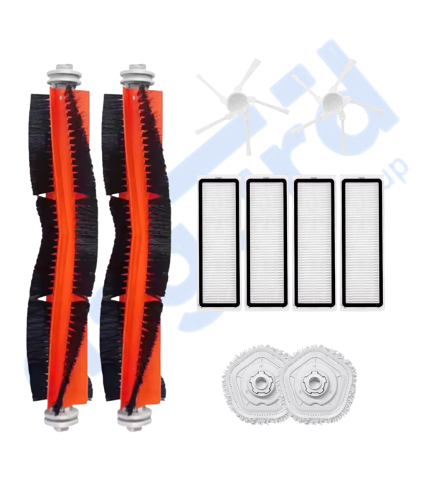 DREAME W10-W10 PRO UYUMLU 2 Ana Fırça 2 Yan Fırça 4 Filtre 2 Mop - Image 1
