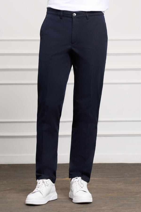  Erkek Siyah Slim Fit Jogger Pantolon - Image 1