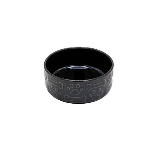 Design Seramik Köpek Mama ve Su Kabı Reaktif Yeşil 14 Cm 350 Ml - Image 1
