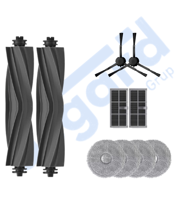 DREAME X30PRO-L10S PRO ULTRA-X30 ULTRA UYUMLU 2 Ana Fırça 2 Yan Fırça 2 Filtre 4 Mop - Image 1