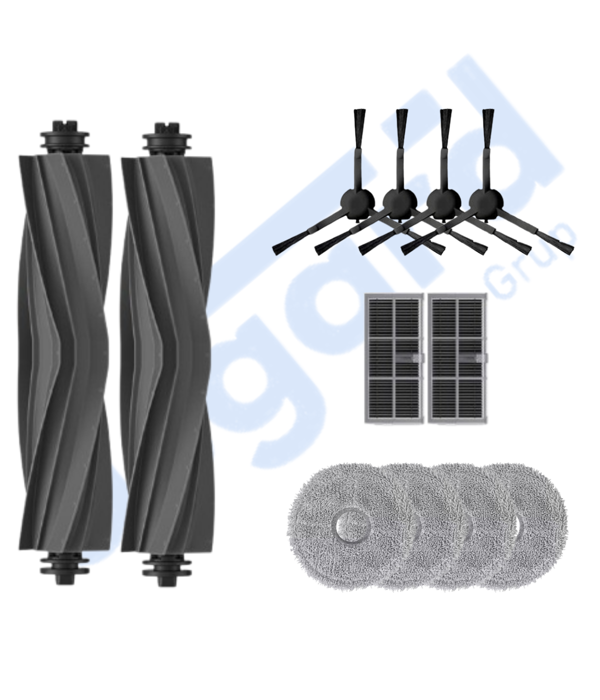 DREAME X30PRO-L10S PRO ULTRA-X30 ULTRA UYUMLU 2 Ana Fırça 4 Yan Fırça 2 Filtre 4 Mop - Image 1