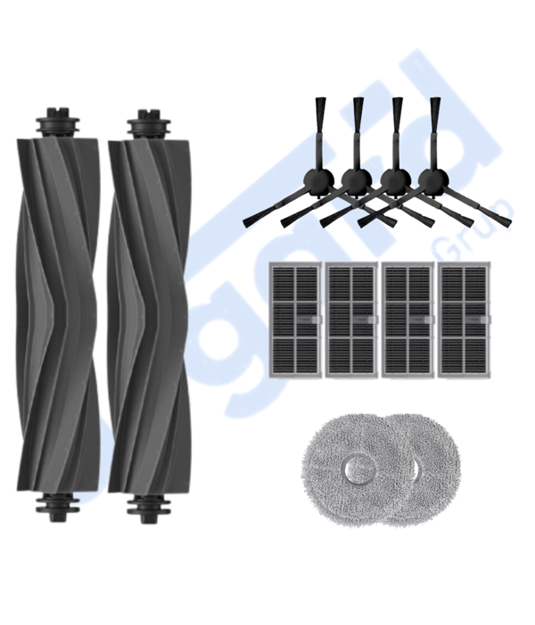 DREAME X30PRO-L10S PRO ULTRA-X30 ULTRA UYUMLU 2 Ana Fırça 4 Yan Fırça 4 Filtre 2 Mop - Image 1