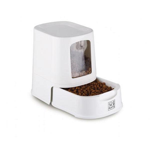 M-Pets Lena Çekmeceli Hazneli Kedi ve Köpek Mama Kabı 3000 Ml - Image 1