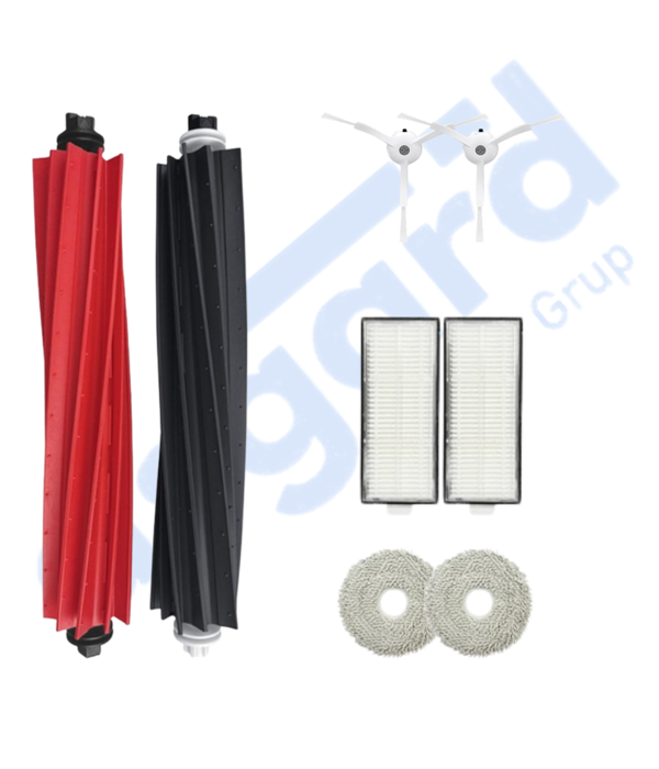 Roborock Q Revo Master Uyumlu 1 Ana Fırça 2 Yan Fırça 2 Filtre 2 Mop - Image 1
