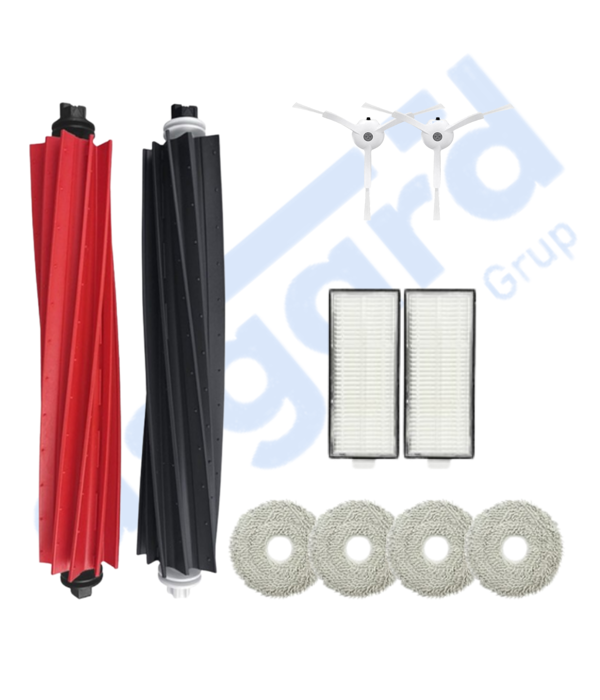 Roborock Q Revo Master Uyumlu 1 Ana Fırça 2 Yan Fırça 2 Filtre 4 Mop - Image 1