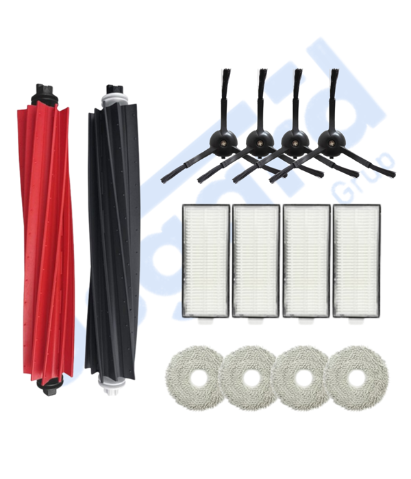 Roborock Q Revo Master Uyumlu 1 Ana Fırça 4 Yan Fırça 4 Filtre 4 Mop - Image 1