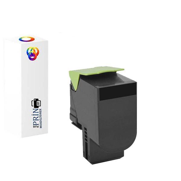 Lexmark 80C8SK0 /Lexmark CX410dte Uyumlu Siyah Muadil Toner 2500 Sayfa - Image 1