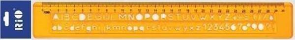 RİO CETVEL UNIVERSAL YAZI ŞABLONU 30 CM - Image 1