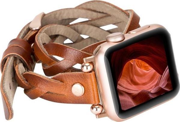Bouletta Apple Watch Uyumlu Deri Kordon 38-40-41mm DT RT RST2EF - Image 1