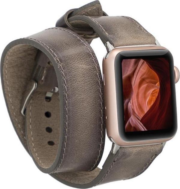 Bouletta Apple Watch Uyumlu Deri Kordon 38-40-41mm DT V23EF - Image 1
