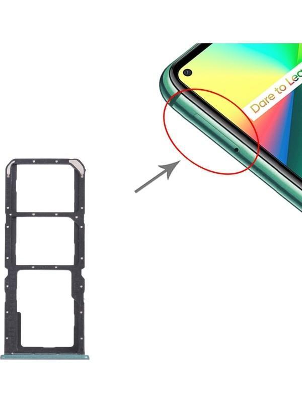 Oppo Realme 7i Sim Kart Tepsisi Sim Aparatı Micro SD - Image 1
