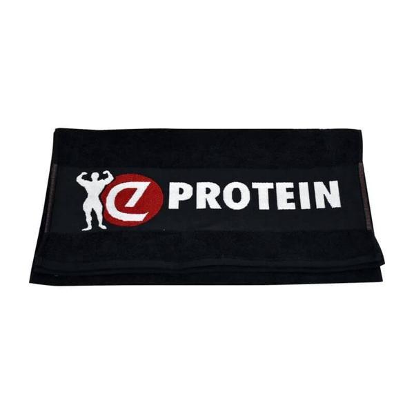 Eprotein Fitness Antrenman Havlusu Siyah Kırmızı Logolu - Image 1