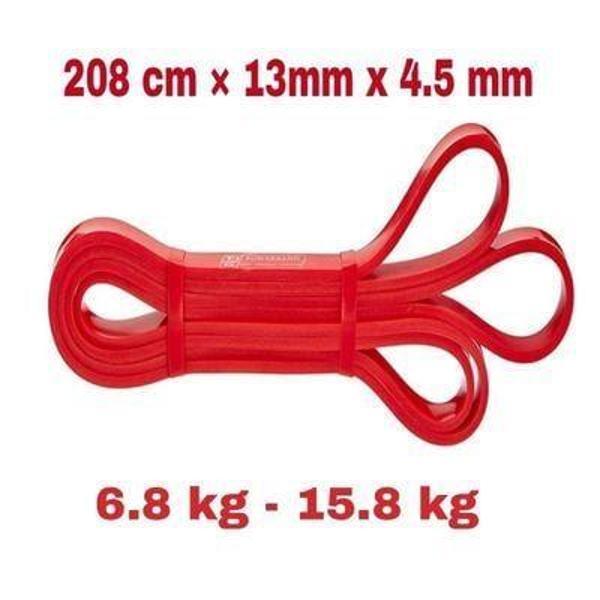Powerband Direnç Lastiği ve Egzersiz Bandı Kırmızı Light - Image 1