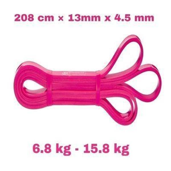 Powerband Direnç Lastiği ve Egzersiz Bandı Pembe - Image 1