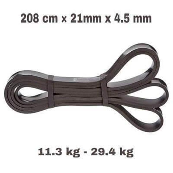 Powerband Direnç Lastiği ve Egzersiz Bandı Siyah Medium - Image 1