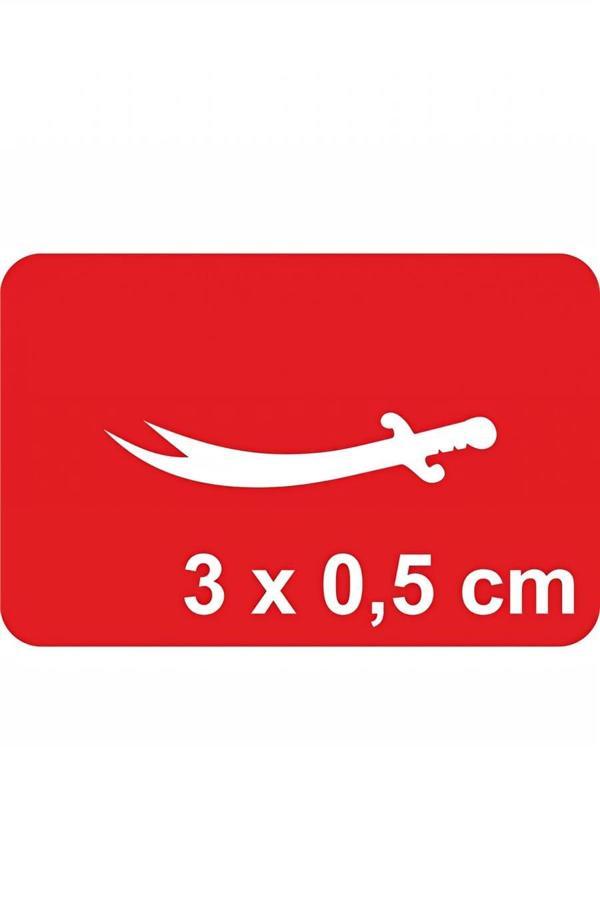 Alsepeteavm Zülfikar-3 Tattoo Geçici Dövme Şablonları Kına Kalıpları - Image 1