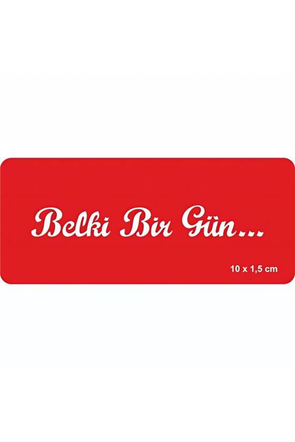 Alsepeteavm Belki Bir Gün Tattoo Geçici Dövme Şablonları Kına Kalıpları - Image 1