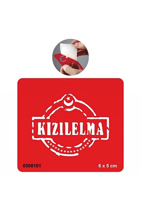 Alsepeteavm Kızıl Elma Ülkücü  Tattoo Geçici Dövme Şablonları Kına Kalıpları - Image 1