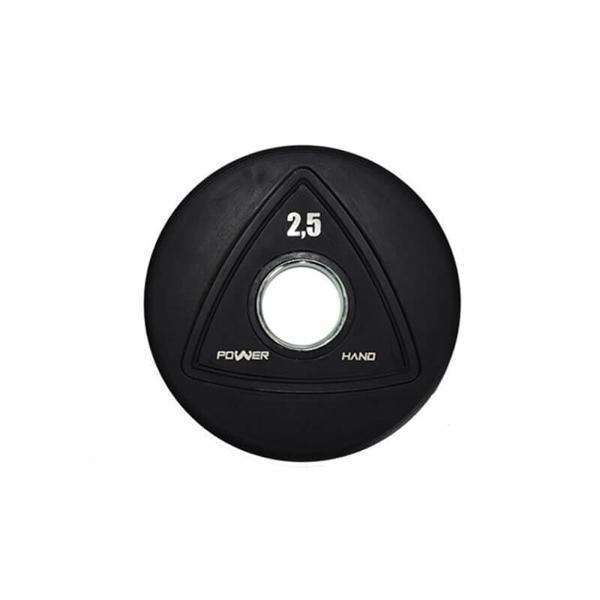 Powerhand Profesyonel Kauçuk Kaplı Olimpik Plaka 2.5 Kg - Image 1