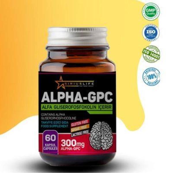 Sirius Alpha Gpc 300 Mg 60 Kapsül - Image 1