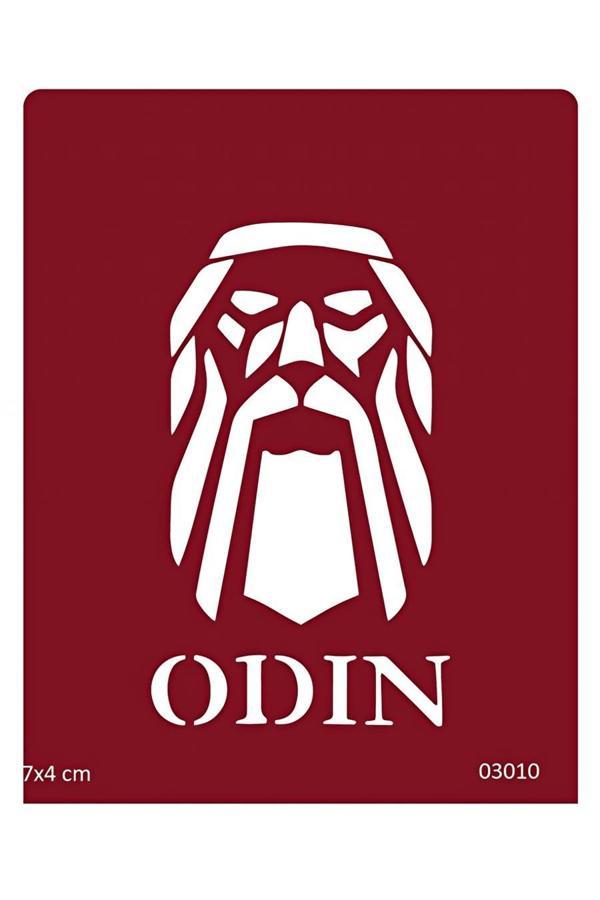 Alsepeteavm Antik Tanrı Odin Geçici Dövme Deseni - Image 1