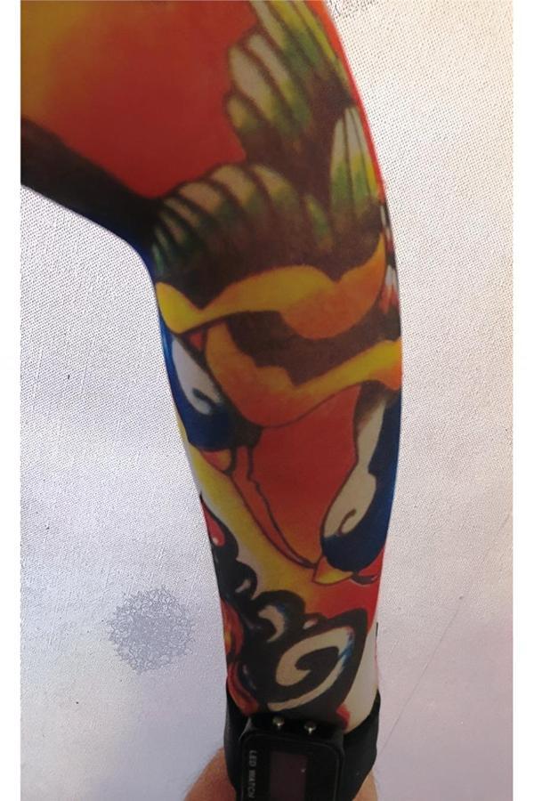 Alsepeteavm Çift Kol Giyilebilir Dövme Karizma Tattoo Sleeve - Image 1