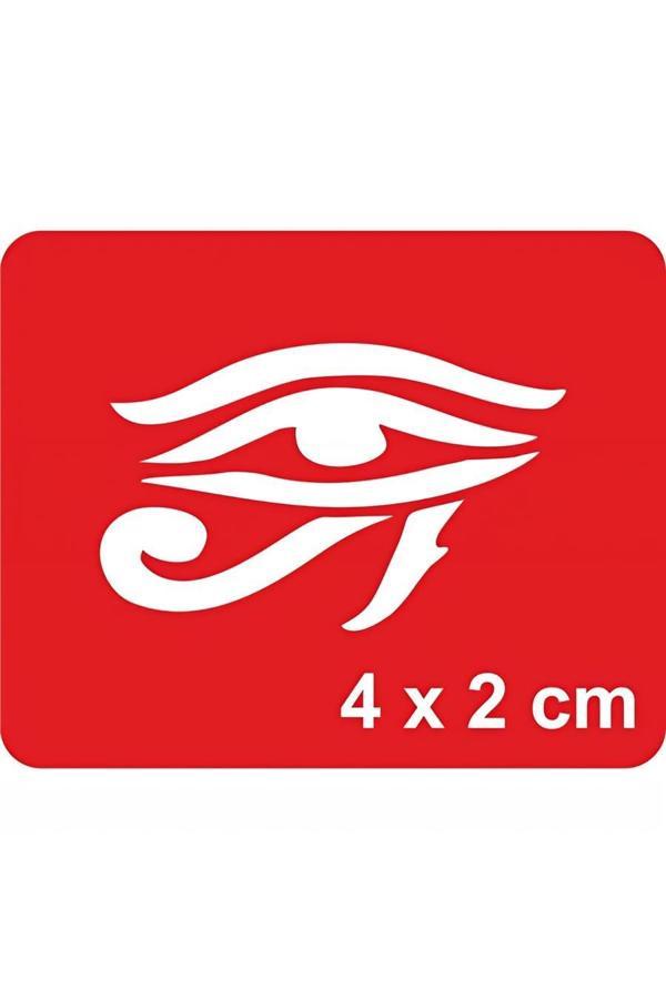 Alsepeteavm Ranın Gözü Tattoo Geçici Dövme Şablonları Kına Kalıpları - Image 1