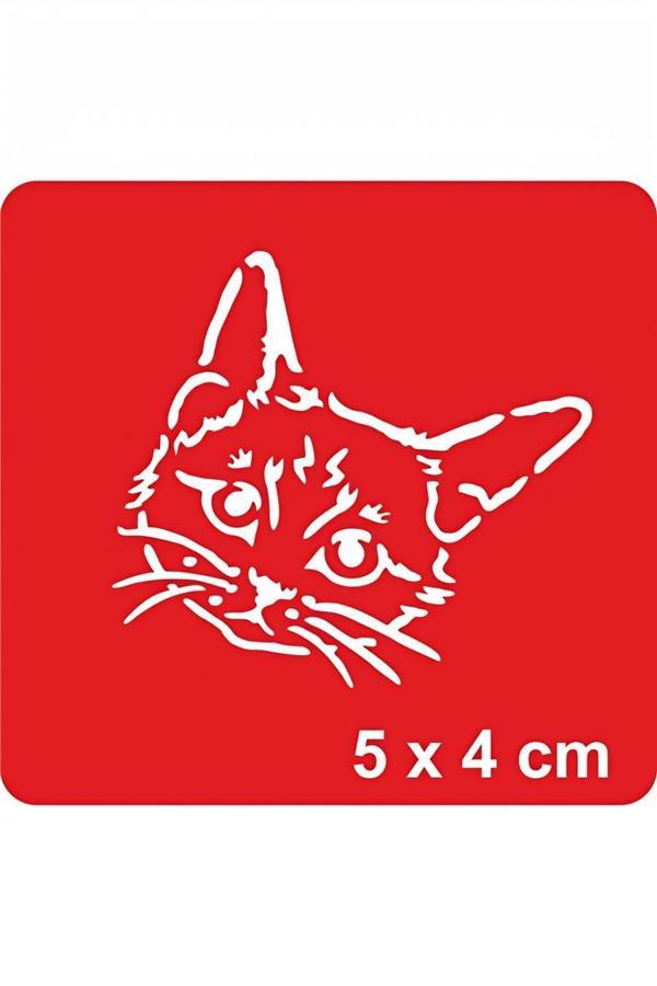 Alsepeteavm Masum Kedi Tattoo Geçici Dövme Şablonları Kına Kalıpları - Image 1