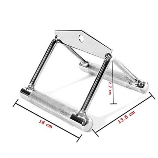 Xtr Fitness Rowing Bar Mideye Çekiş Aparatı Krom - Image 1
