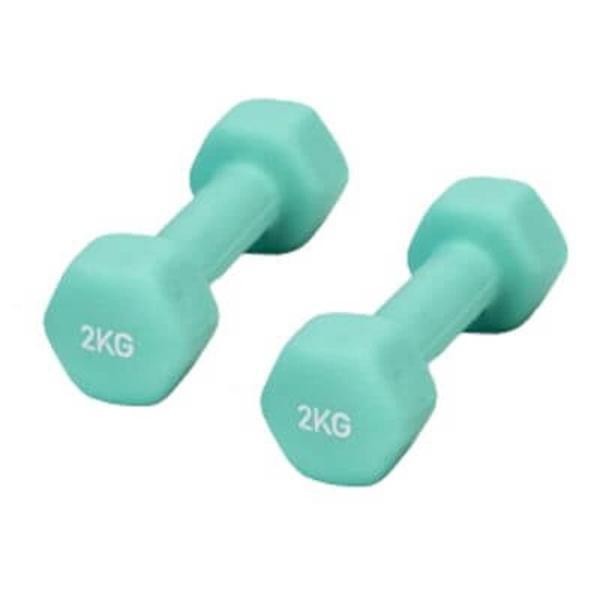 XTR Fitness Vinyl Neoprene Dambıl 2 Kg X 2 Adet - Image 1