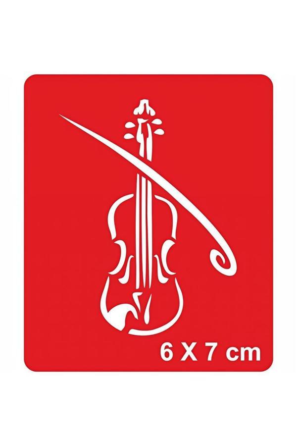 Alsepeteavm Kemancı Başımın Tacı! Tattoo Geçici Dövme Şablonları Kına Kalıpları - Image 1