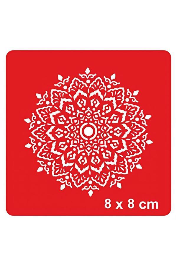 Alsepeteavm Mandala 355 Tattoo Geçici Dövme Şablonları Kına Kalıpları - Image 1
