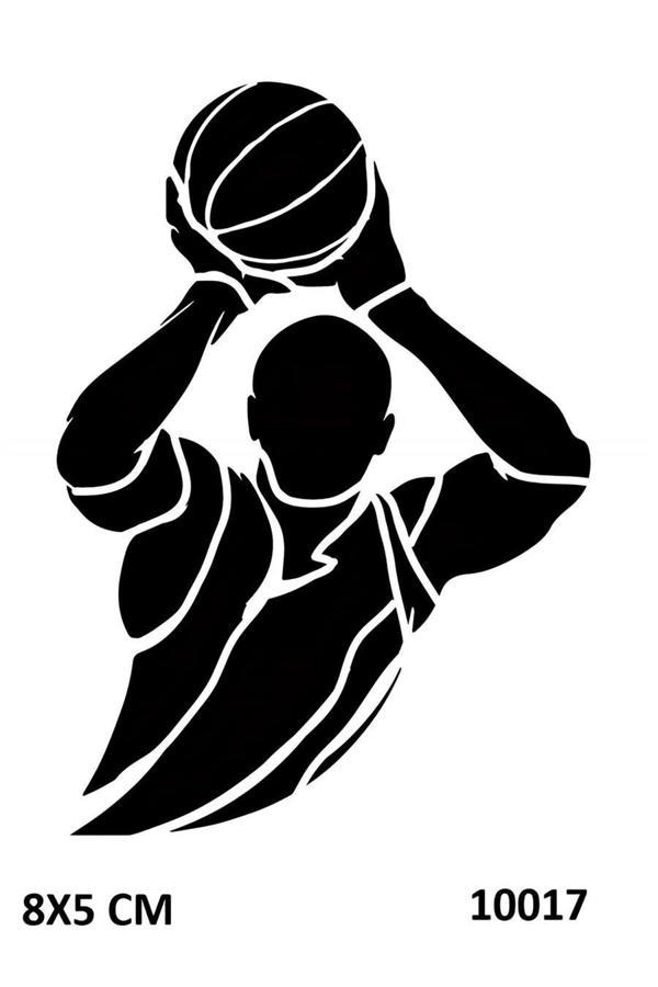 Alsepeteavm Basketbol Skor Modeli Geçici Dövme Şablonu - Image 1