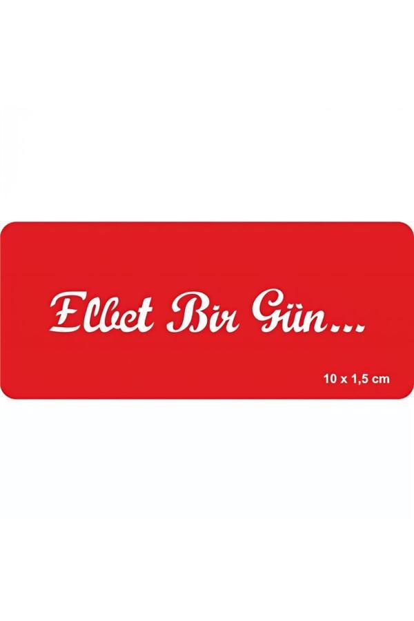 Alsepeteavm Elbet Bir Gün Tattoo Geçici Dövme Şablonları Kına Kalıpları - Image 1