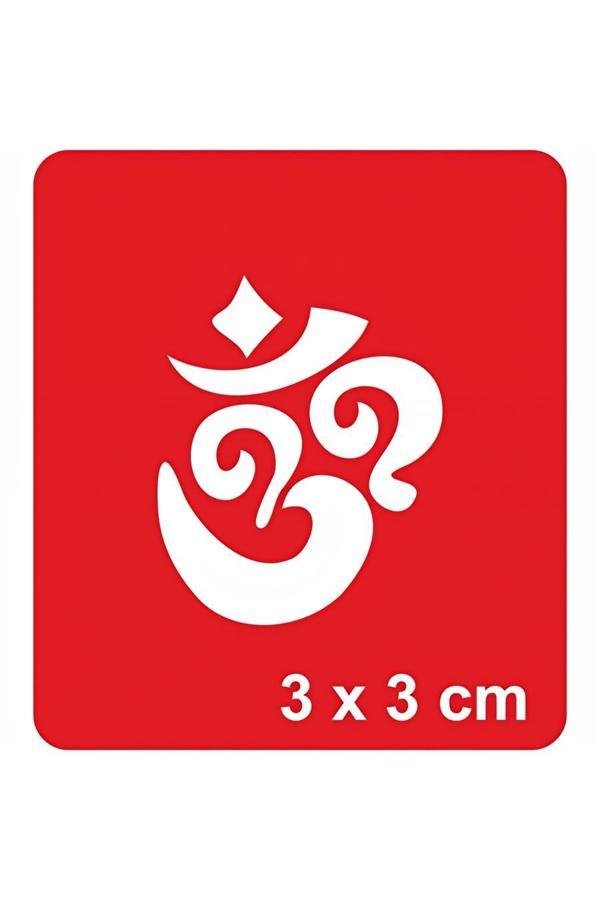 Alsepeteavm Yaratılış Kanji Tattoo Geçici Dövme Şablonları Kına Kalıpları - Image 1