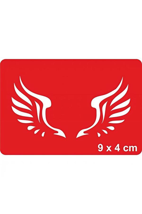 Alsepeteavm Özgürlüğe Kanat Aç! Tattoo Geçici Dövme Şablonları Kına Kalıpları - Image 1