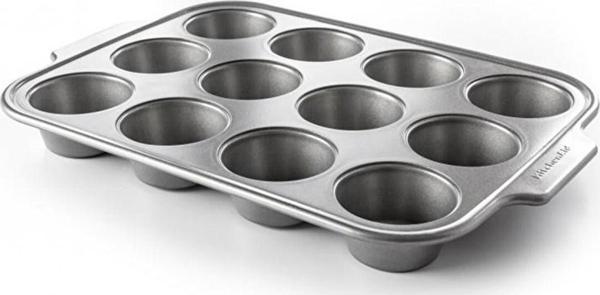 Kitchenaid CC003296-001 Alüminize Çelik 12 li 35x26 cm Muffin Kalıbı - Image 1