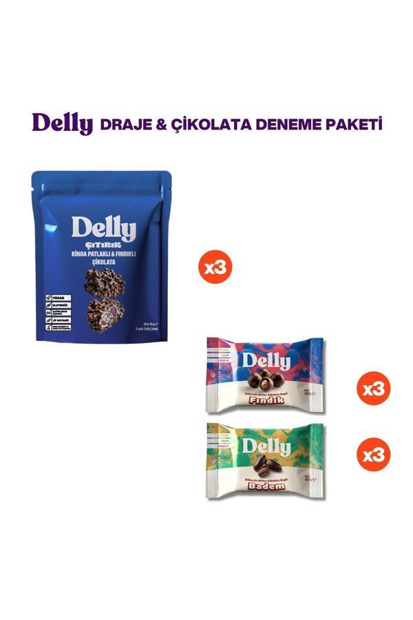 Delly 9 Adet Draje & Çikolata Deneme Paketi - Image 1