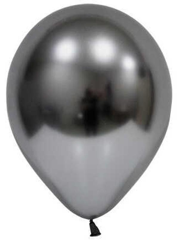 BALON KROM PARLAK 12 İNC UZAY GRİ 50 ADET - Image 1