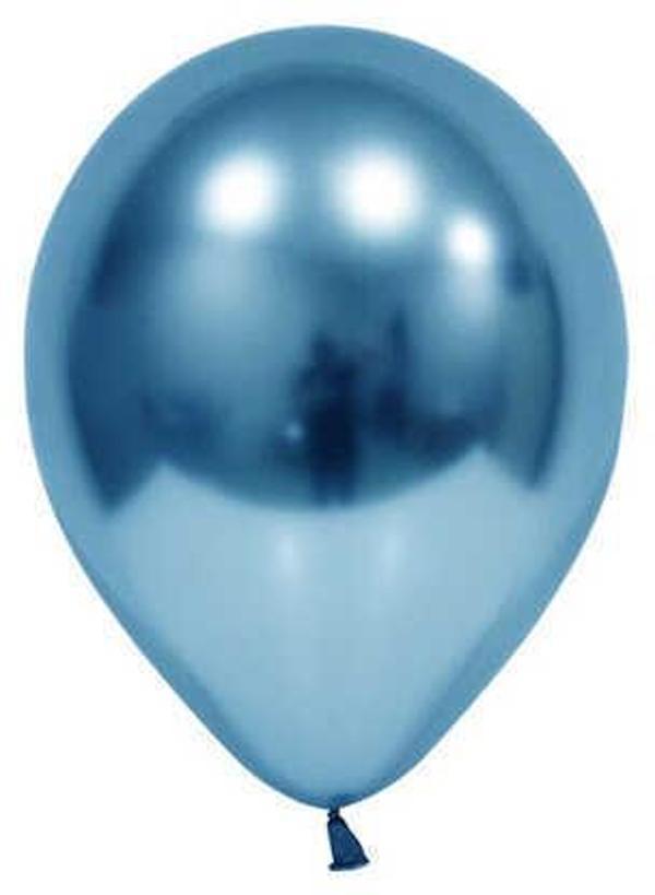 BALON KROM PARLAK 5 İNC MAVİ 100 ADET - Image 1